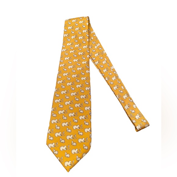 Beaufort Tie Rack Set Of Yellow Ties - Picture 8 of 11